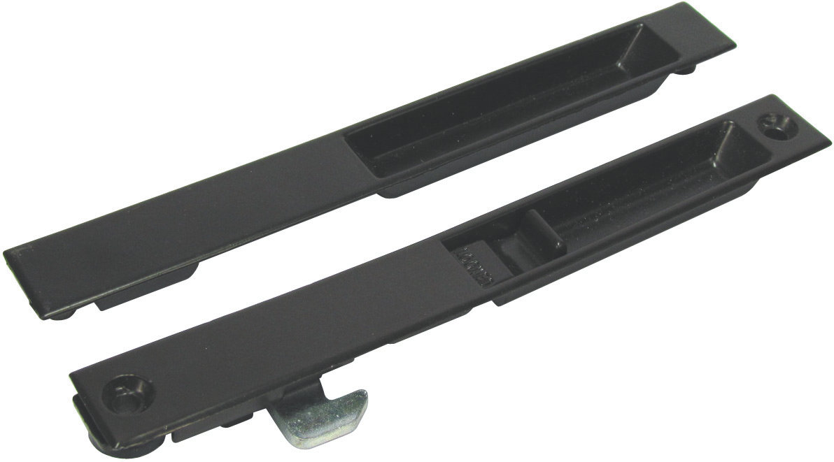 Robustline Locks & Cylinders Lockset Aluminium Sliding Lock Without Key - Double Face Aluminum Security Lock Hardware